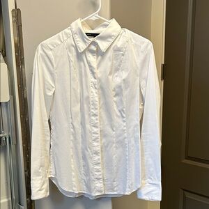 White House Black Market Crisp White Shirt